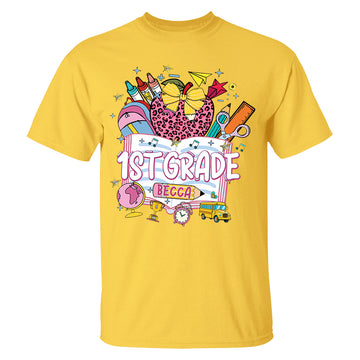 Custom Teacher Back To School Shirt - NH0299 Tu20