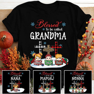 Best gifts of Nana's Life Christmas Tree Personalized Shirt For Grandma LOQN HN98