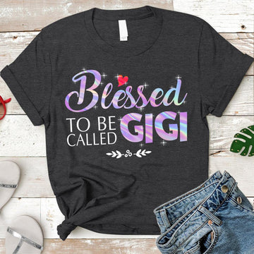 Blessed To Be Call Gigi Personalized Shirts LOQN